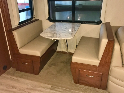Bradd and Hall Wood Dinette Booth
