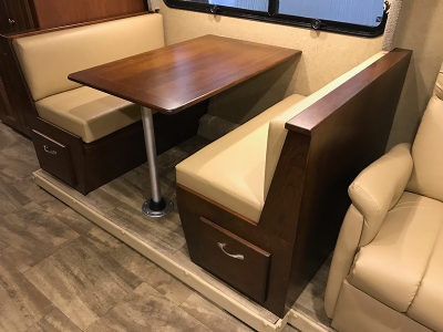 Bradd and Hall Wood Dinette Booth