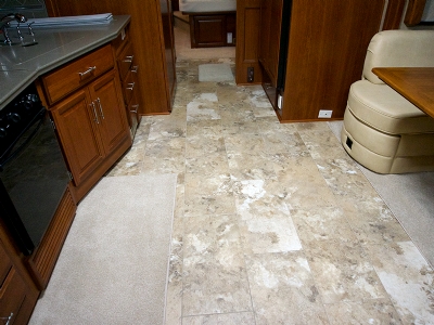 Custom RV Flooring Installations