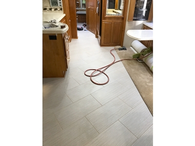 Custom RV Flooring Installations