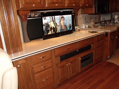 Custom RV TV Installations