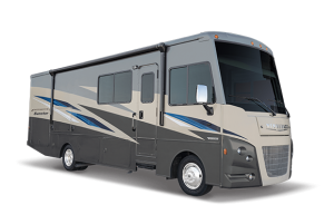 winnebagosunstarext Winnebago Sunstar exterior. This Class A is one of the best motorhomes of 2022.