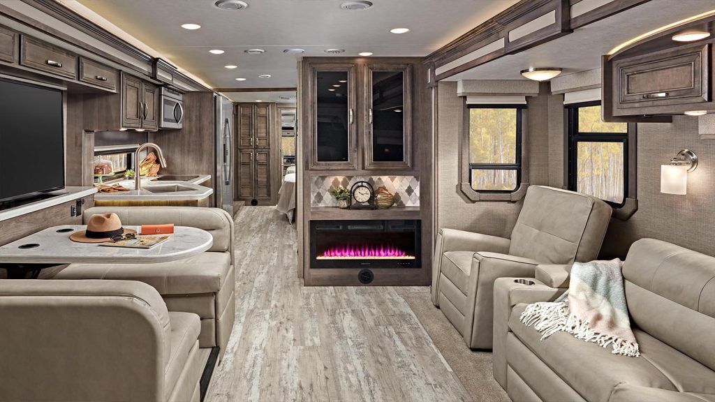 Jayco Precept interior. 