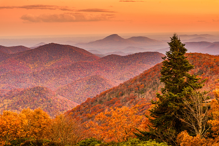 Blue Ridge in Fall