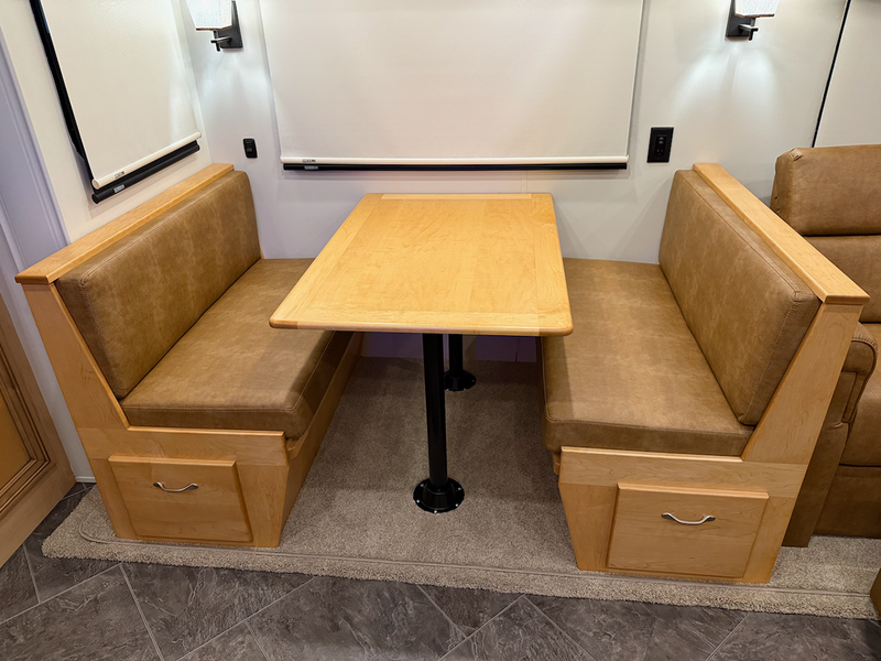 Custom Built RV Dinette Table-zoom-