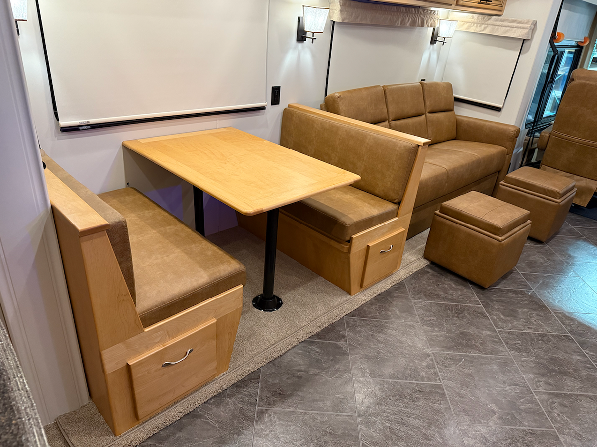 Bradd and Hall Wood Dinette Booth-zoom-6