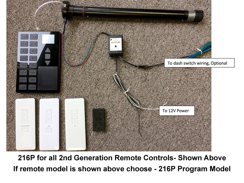 AMS Replacement Power Roller Remote Controled-zoom-