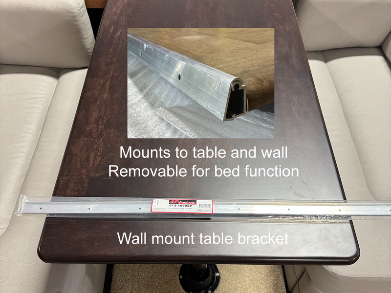 Custom Built RV Dinette Table-zoom-