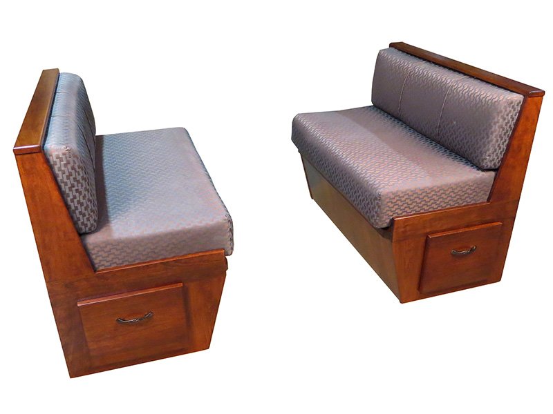 Bradd and Hall Wood Dinette Booth-4
