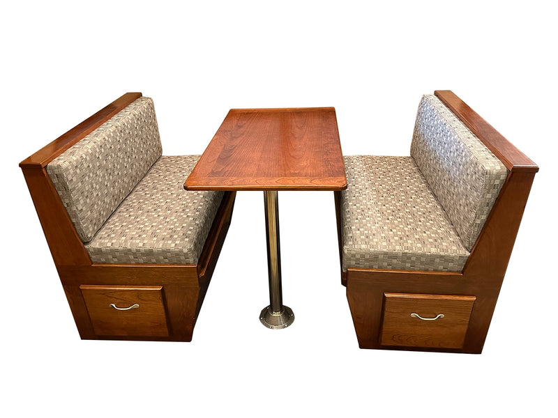 Bradd and Hall Wood Dinette Booth-zoom-