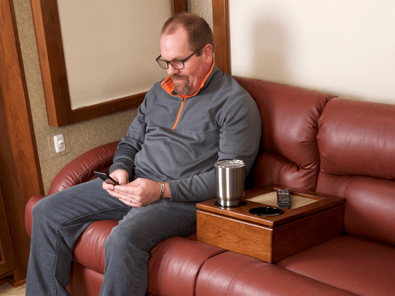 Cubby Console - RV Table-zoom-
