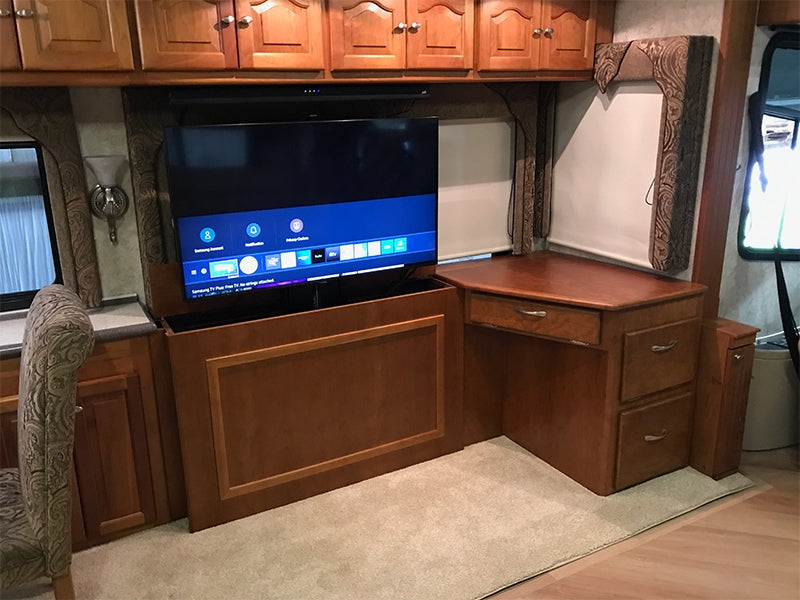 Custom RV TV Installations-6