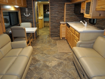 Custom RV Flooring Installations