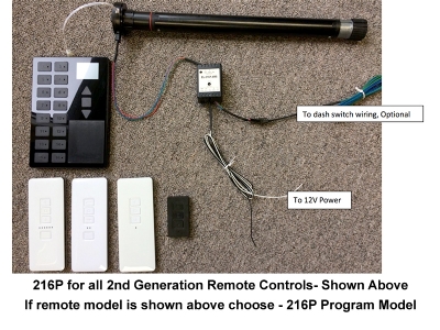 AMS Replacement Power Roller Remote Controled