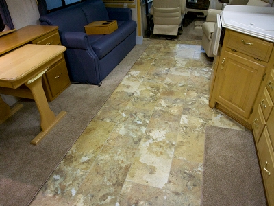 Custom RV Flooring Installations