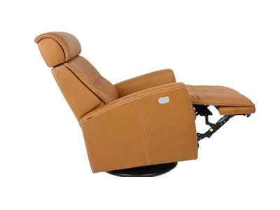 Milan Swivel Glider Recliner by Fjords AL Leathers