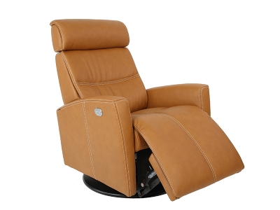 Milan Swivel Glider Recliner by Fjords AL Leathers