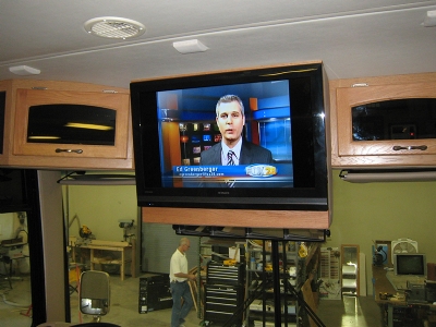 Custom RV TV Installations